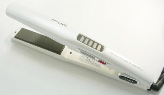 LHI-2350 セラミック ヘアアイロン シルバーナノの綺麗なフォルム